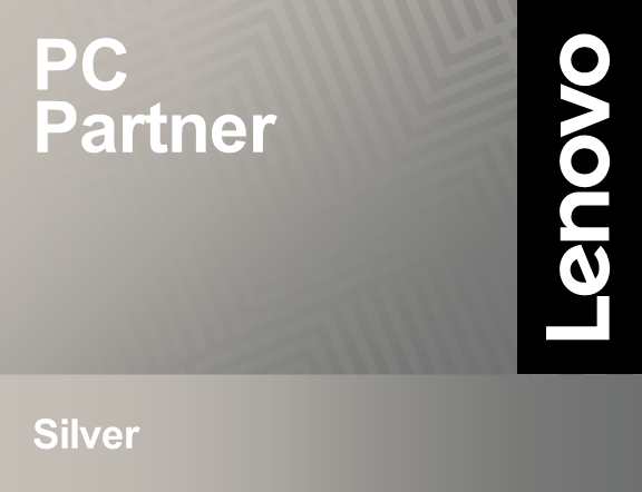 Lenovo Partner Emblem - PC Partner - Silver